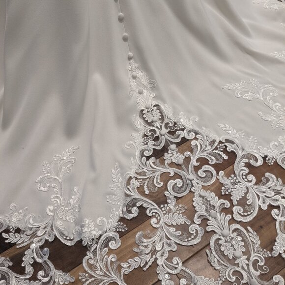 Sz 10 Sophia Tolli wedding dress - Picture 5 of 13